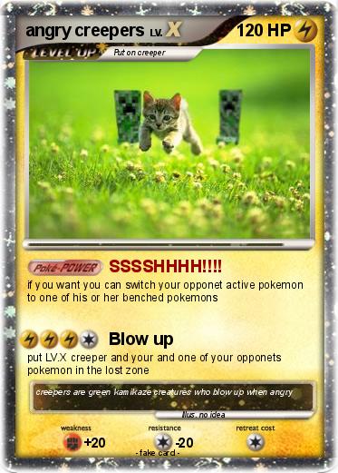Pokemon angry creepers