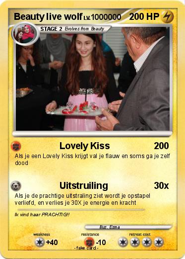 Pokemon Beauty live wolf