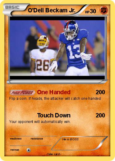 Pokemon O'Dell Beckam Jr.