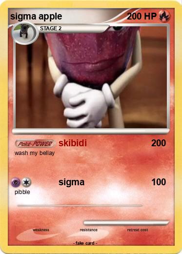 Pokemon sigma apple