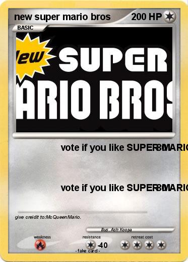 Pokemon new super mario bros