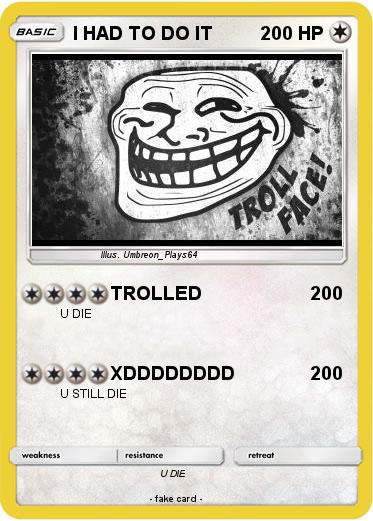 Pokemon I HAD TO DO IT