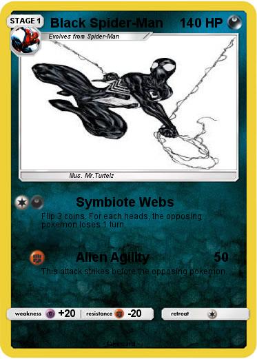 Pokemon Black Spider-Man