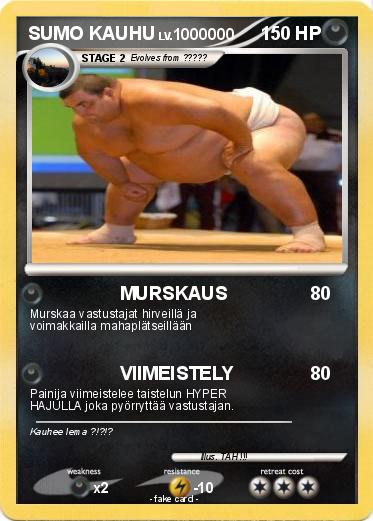 Pokemon SUMO KAUHU