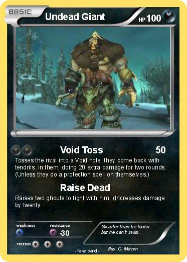 Pokemon Undead Giant