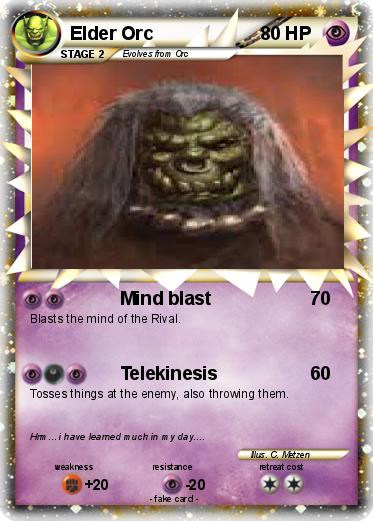Pokemon Elder Orc