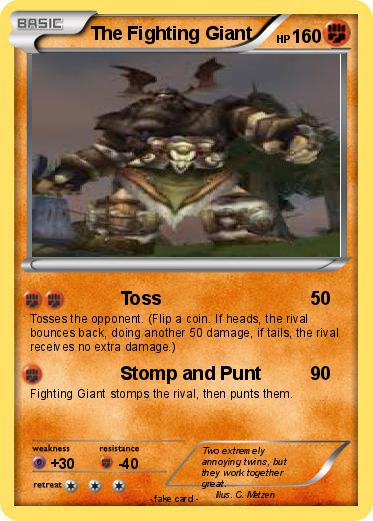 Pokemon The Fighting Giant