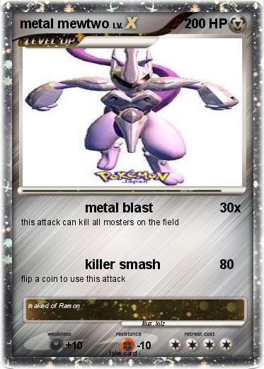 Pokemon metal mewtwo