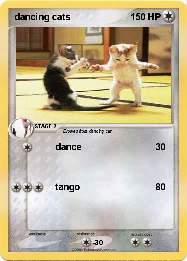 Pokemon dancing cats