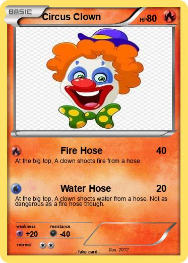 Pokemon Circus Clown
