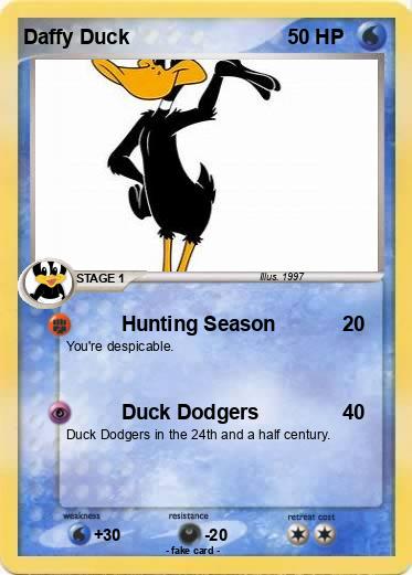 Pokemon Daffy Duck