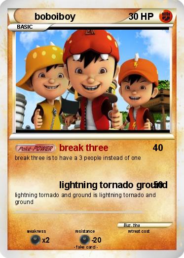Pokemon boboiboy