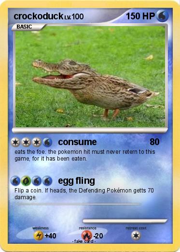 Pokemon crockoduck