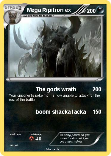 Pokemon Mega Ripitron ex