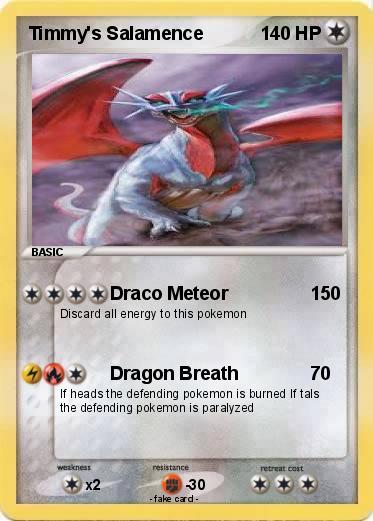 Pokemon Timmy's Salamence