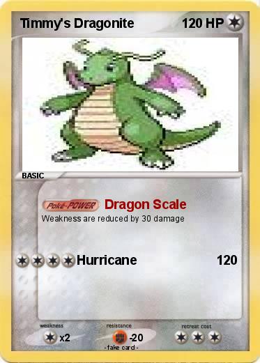 Pokemon Timmy's Dragonite