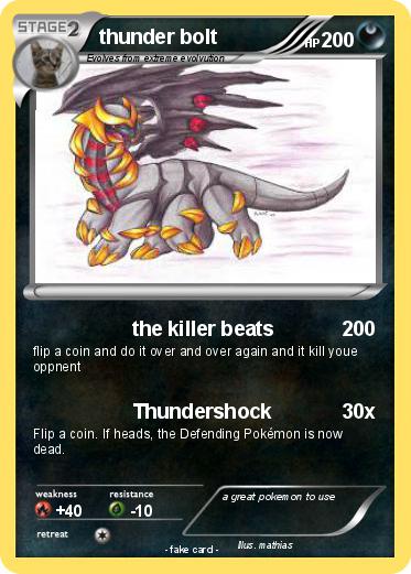 Pokemon thunder bolt