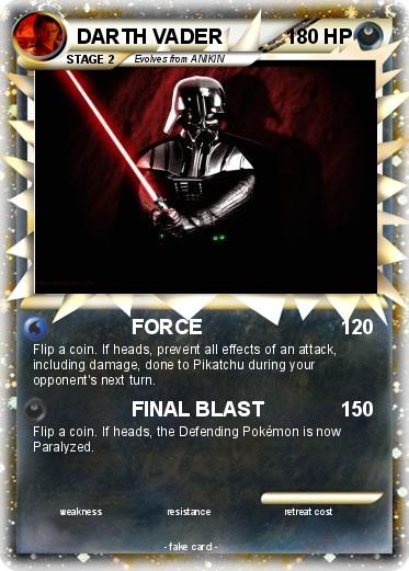 Pokemon DARTH VADER