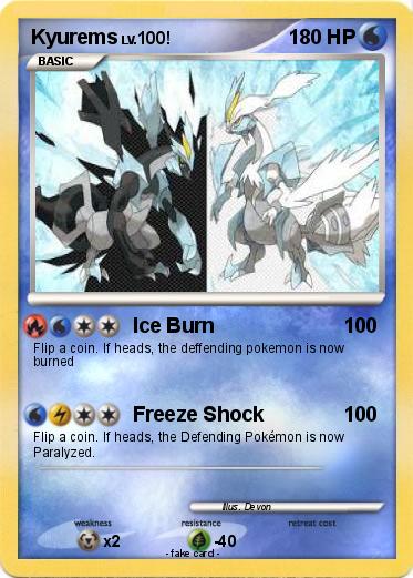 Pokemon Kyurems