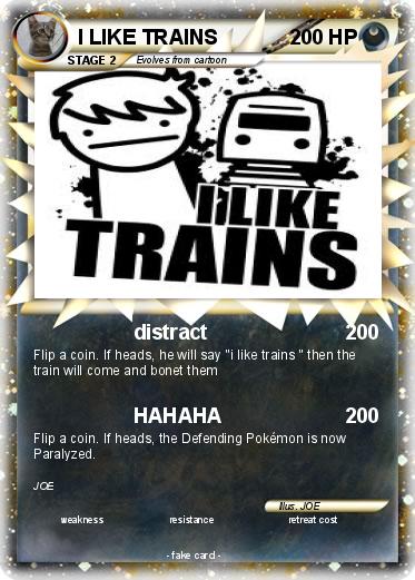 Pokemon I LIKE TRAINS