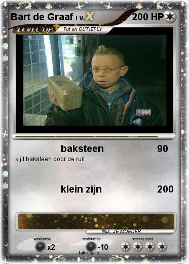 Pokemon Bart de Graaf
