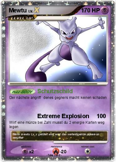 Pokemon Mewtu