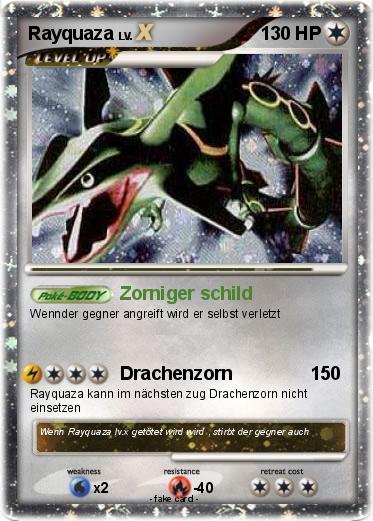 Pokemon Rayquaza