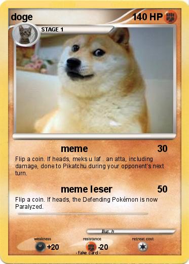 Pokemon doge