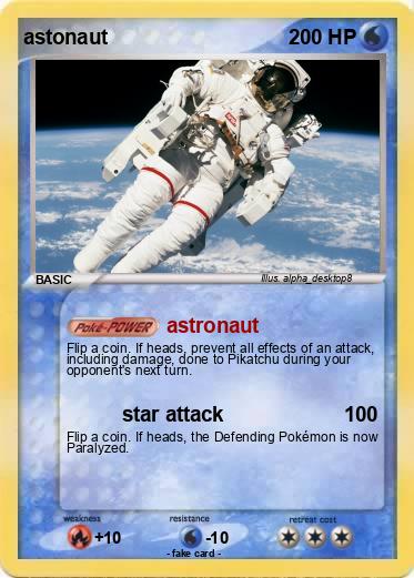 Pokemon astonaut