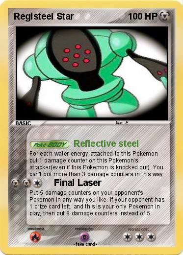 Pokemon Registeel Star