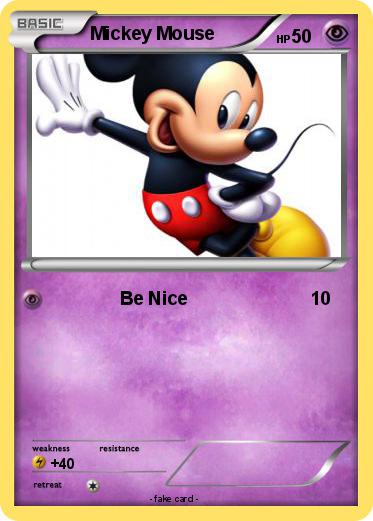 Pokemon Mickey Mouse