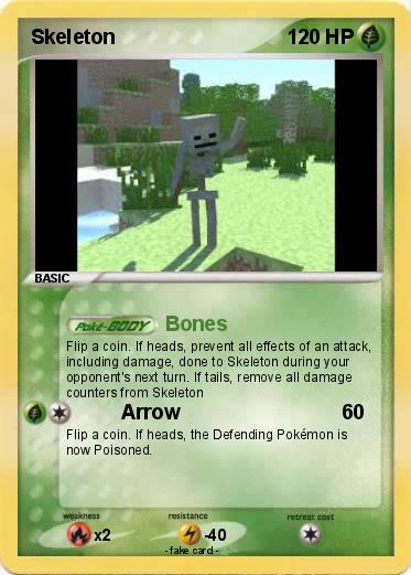 Pokemon Skeleton
