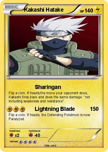 Pokemon Kakashi Hatake