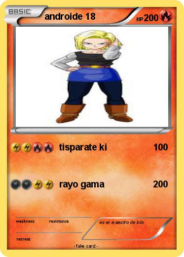 Pokemon androide 18