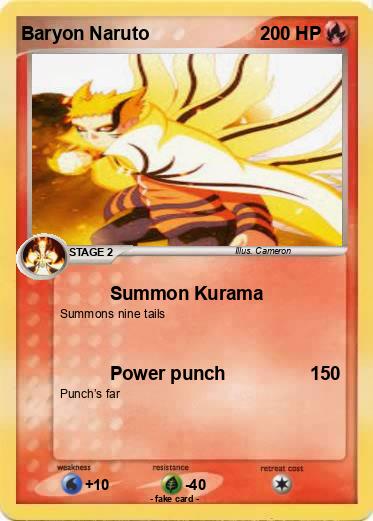 Pokemon Baryon Naruto