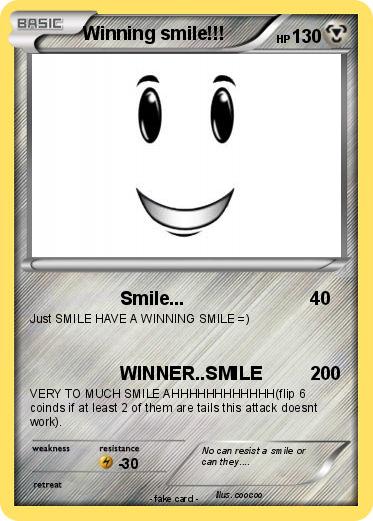 Pokemon Winning smile!!!