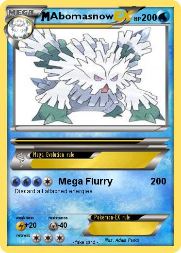 Pokemon Abomasnow
