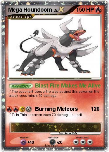 Pokemon Mega Houndoom