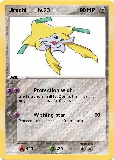 Pokemon Jirachi       lv.23                       