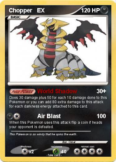 Pokemon Chopper   EX