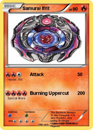 Pokemon Samurai Ifrit