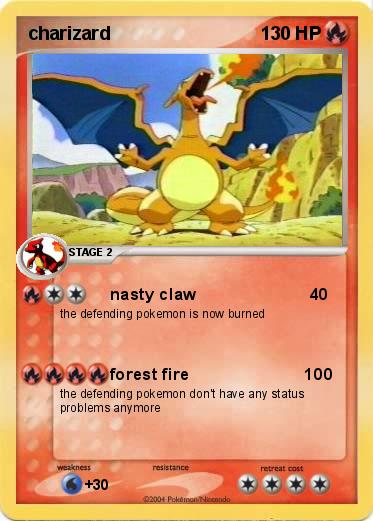 Pokemon charizard
