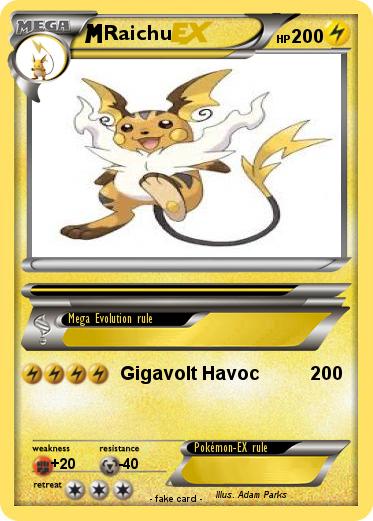 Pokemon Raichu