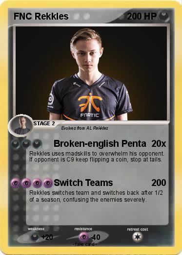 Pokemon FNC Rekkles