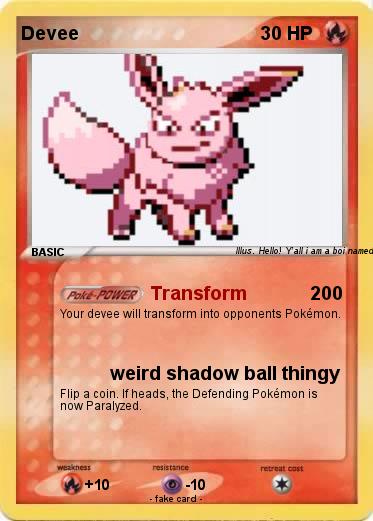 Pokemon Devee