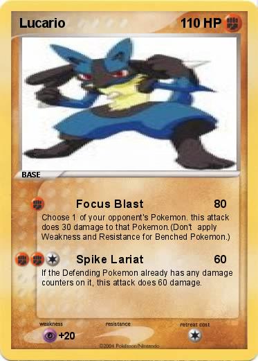 Pokemon Lucario