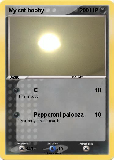 Pokemon My cat bobby