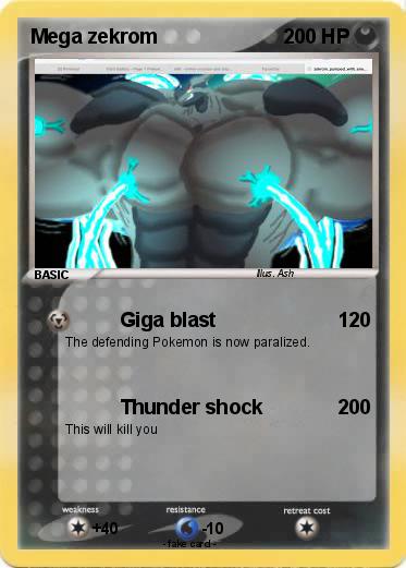 Pokemon Mega zekrom