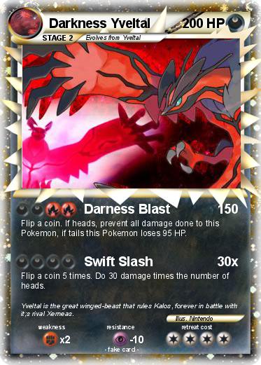 Pokemon Darkness Yveltal