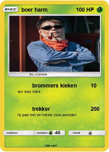 Pokemon boer harm